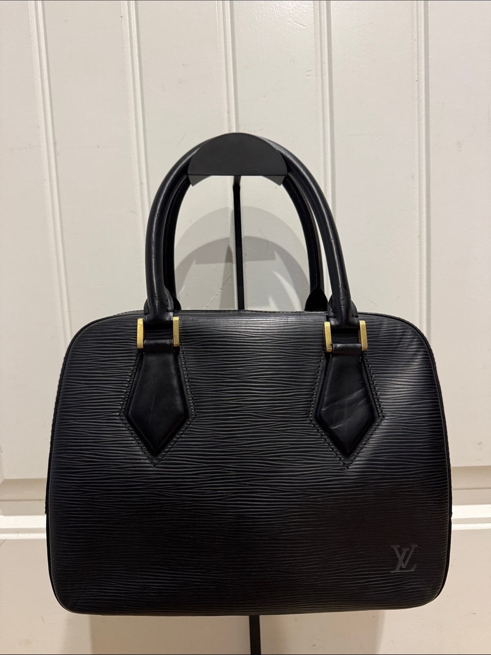 Louis Vuitton Black Epi Leather bag
